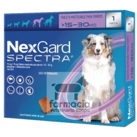 Nexgard Spectra grande ( 15 - 30 kg )
