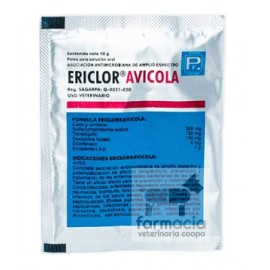 Ericlor avícola sobre 10 g