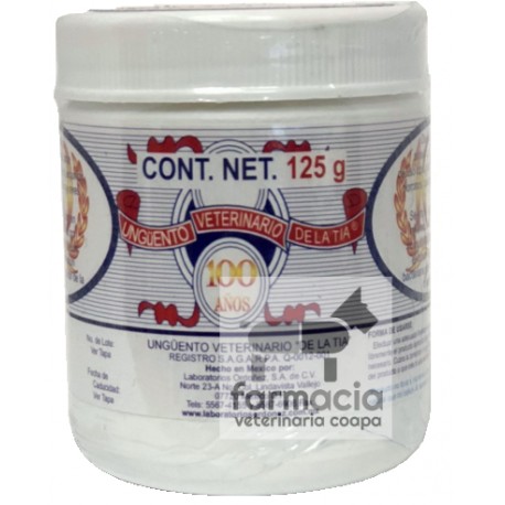 Ungüento Veterinario de la Tía 125 g.