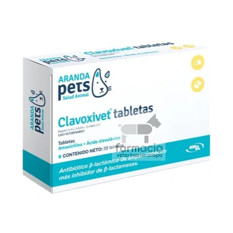 Clavoxivet tabletas de