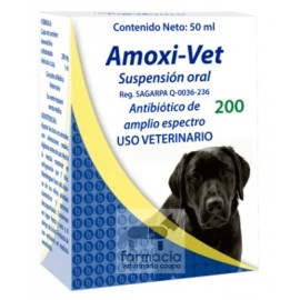 Amoxi Vet 200 suspensión