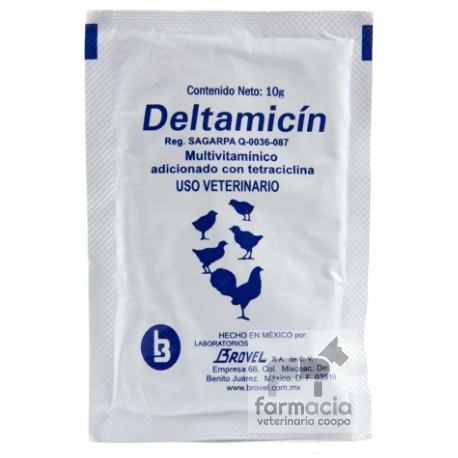 Deltamicín sobre 10 g