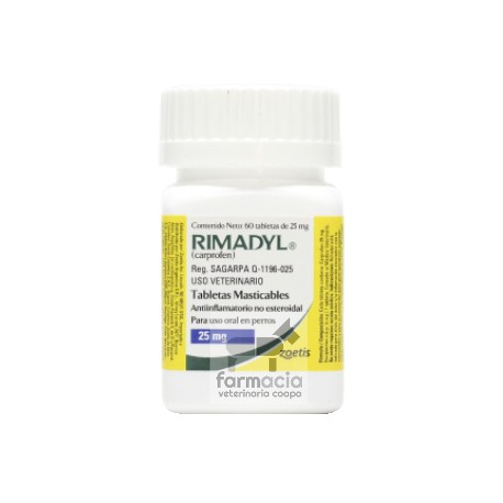 Rimadyl 25 mg (10 tabletas sueltas)