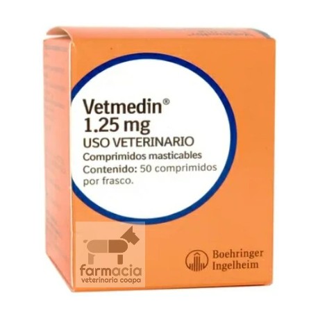 Vetmedin 1.25 mg (50 tabs)