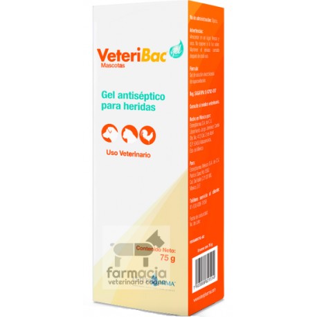 VeteriBac Mascotas gel. LLAME PARA PREGUNTAR POR EXISTENCIAS. DE VENTA SOLO EN SUCURSAL