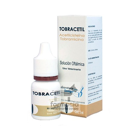 Tobracetil solución