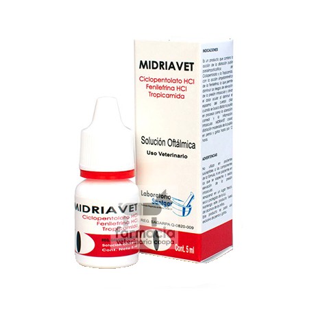 Midriavet. SOLO VENTA EN SUCURSAL CON RECETA CUANTIFICADA