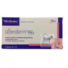 Allerderm Spot On gatos y perros chicos